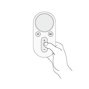 Ajuste la intensidad de estimulación de ZenoWell.