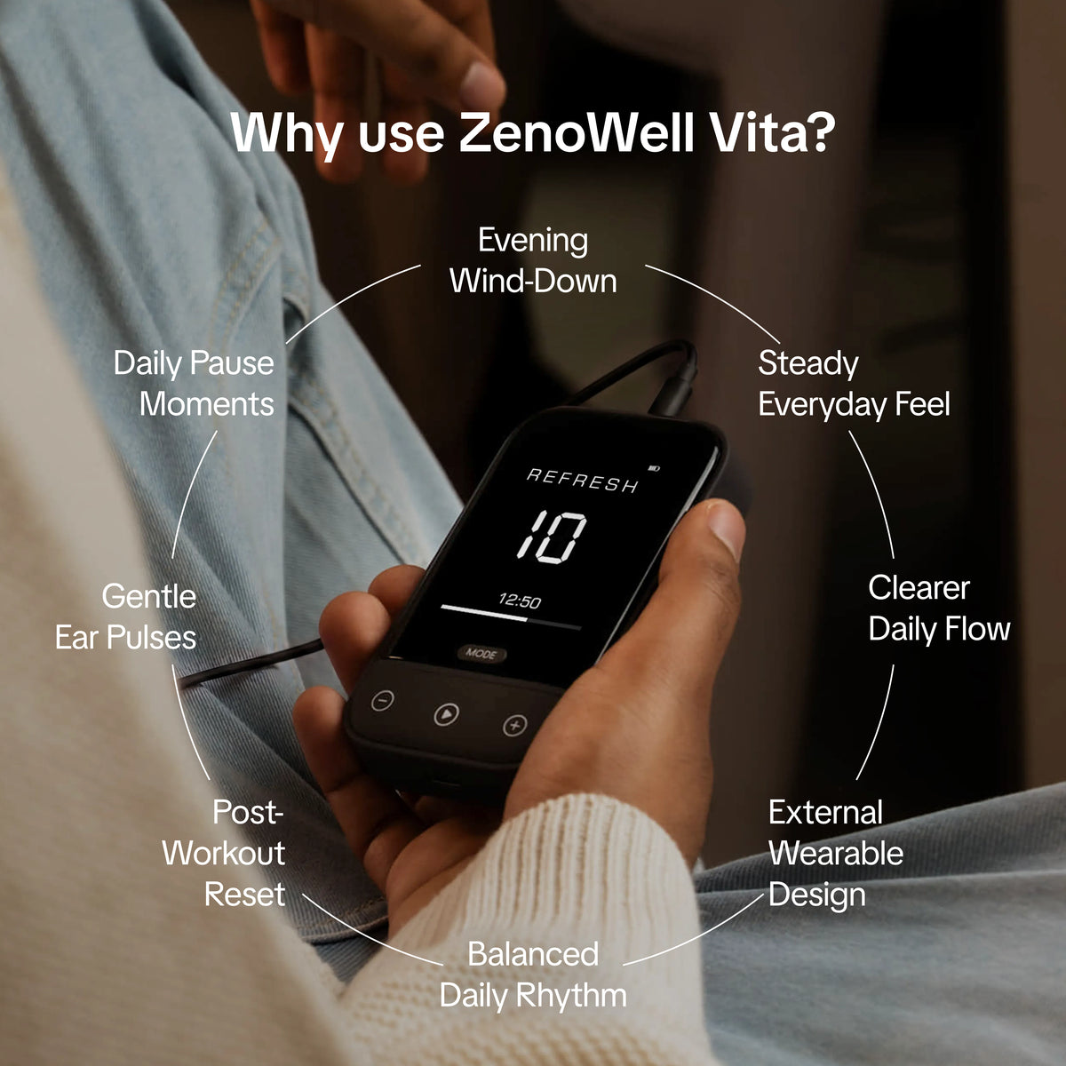 ZenoWell Vita Mini－啟動迷走神經，開啟平靜之路