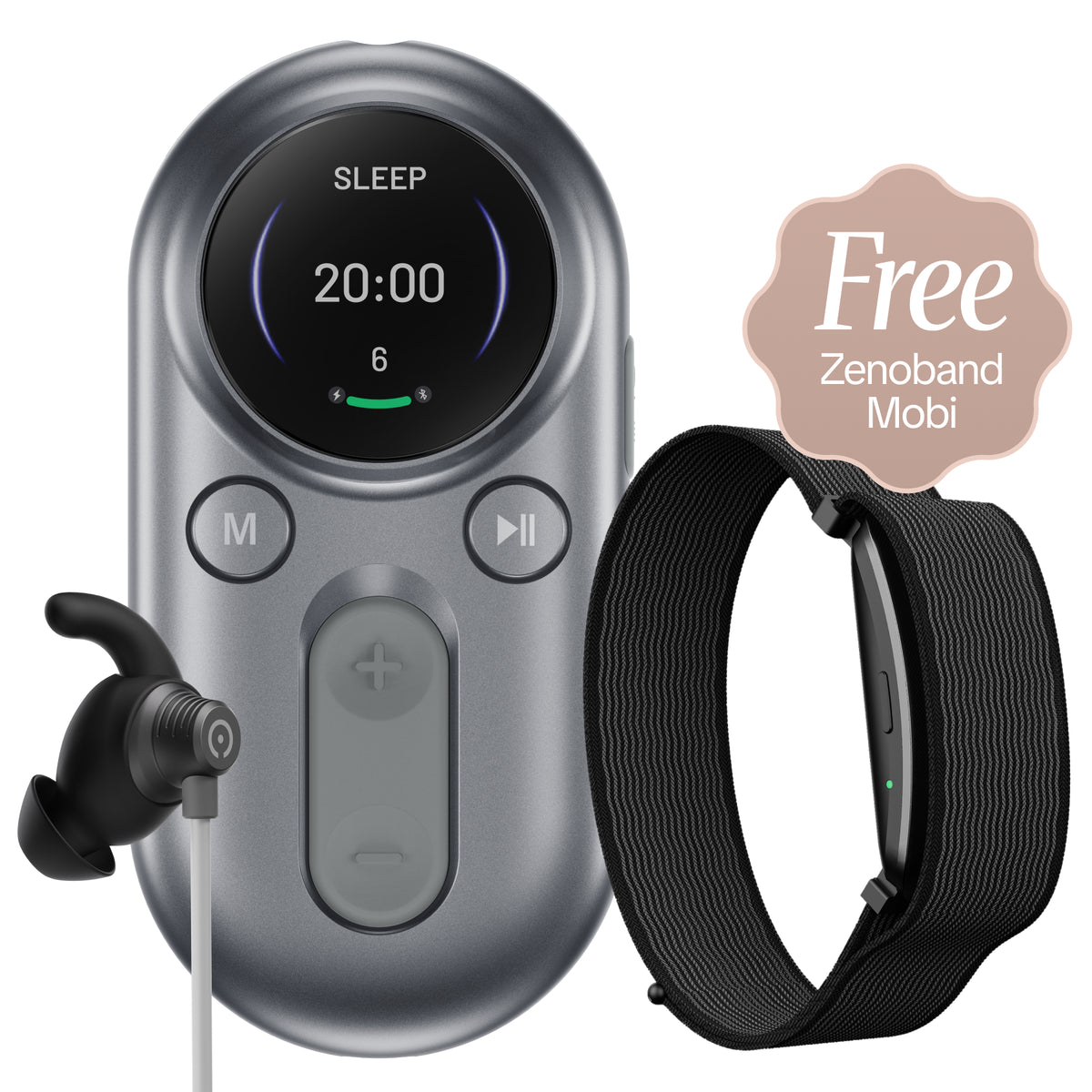 ZenoWell Luna Plus — 智慧迷走神經刺激器，支援睡眠與壓力管理